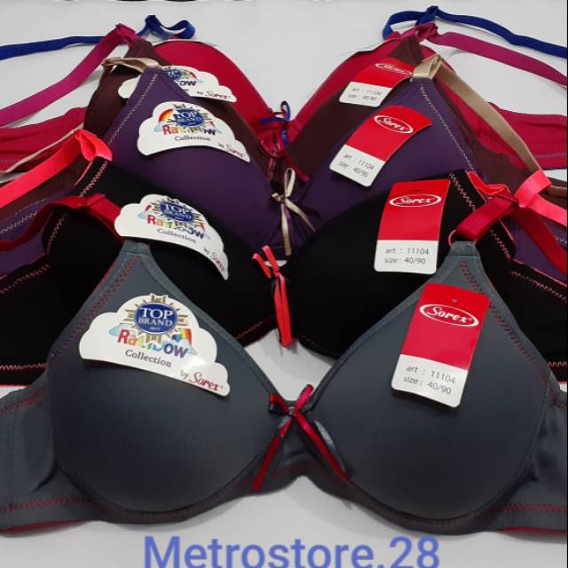 Jual 1 Pcs BH Bra Sorex MURAH //RANDOM // BUSA TANPA KAWAT // KAIT 2 // KAIT 3 // 17238,17232,17233,