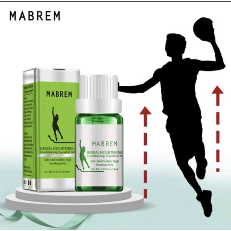 [COD] Mabrem Minyak Peninggi Badan Herbal Oil 10ml