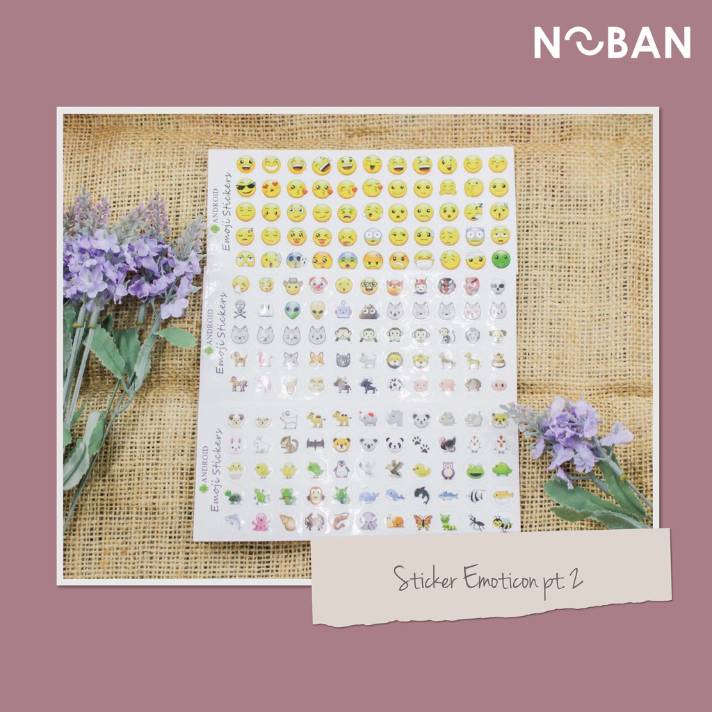 

Sticker Emoticon (Emotikon/Emoji) Part 2