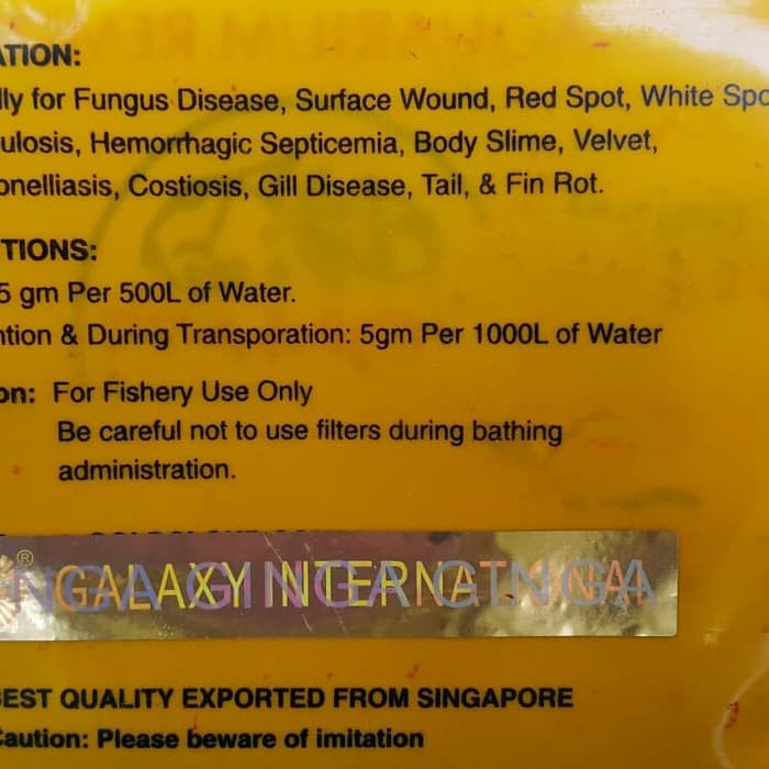 POMATE ASLI OBAT IKAN