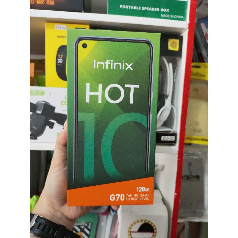 Infinix hot 10 4/128 Garansi resmi