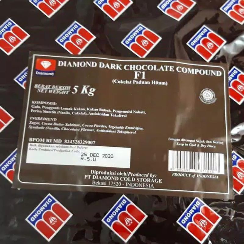 Jual Diamond Darc coklat compound 5kg | Shopee Indonesia