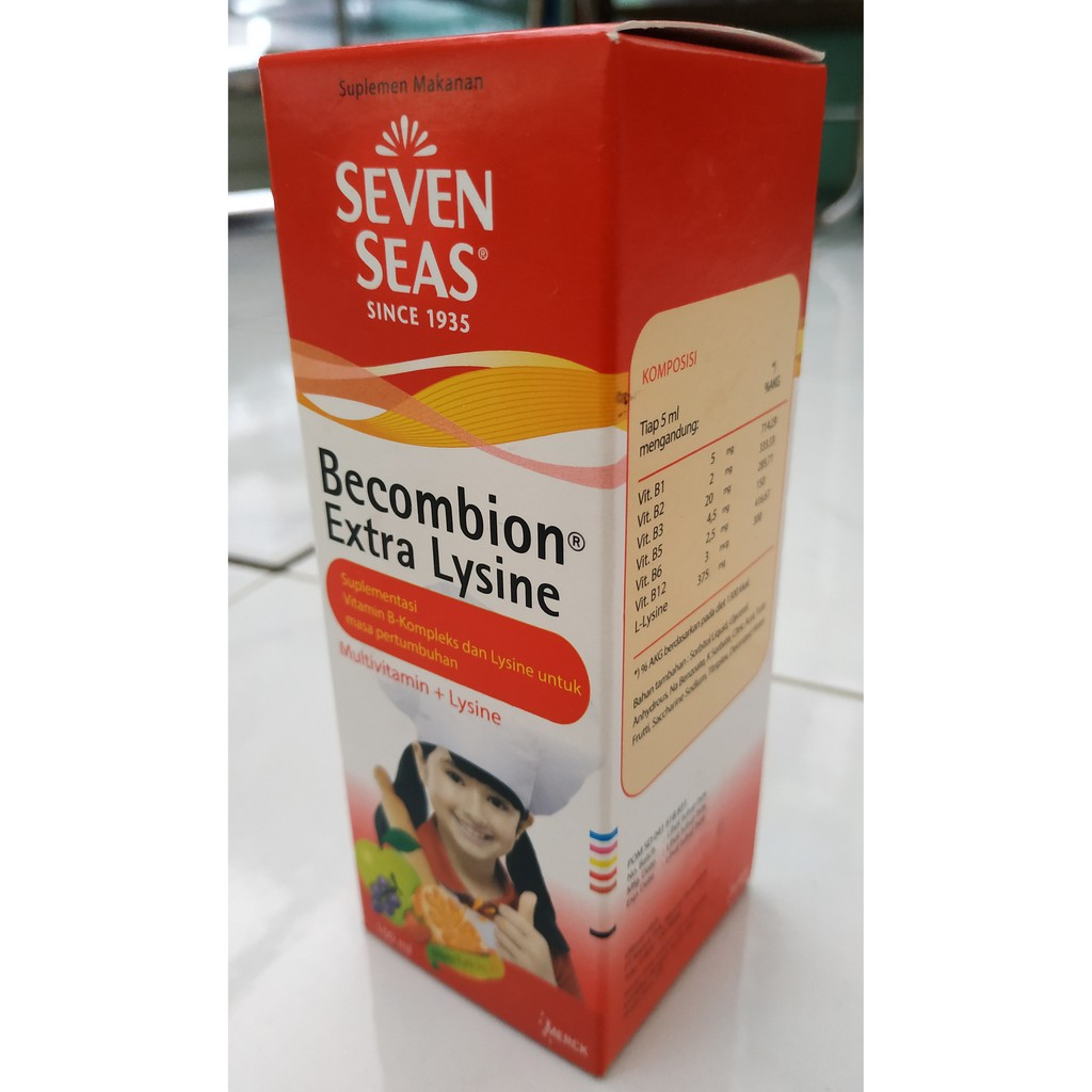 BECOMBION EXTRA LYSIN - SYRUP 100 ML