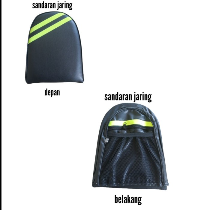 COD HITAM sandaran Jok Belakang Scoopy - Sandaran Vario