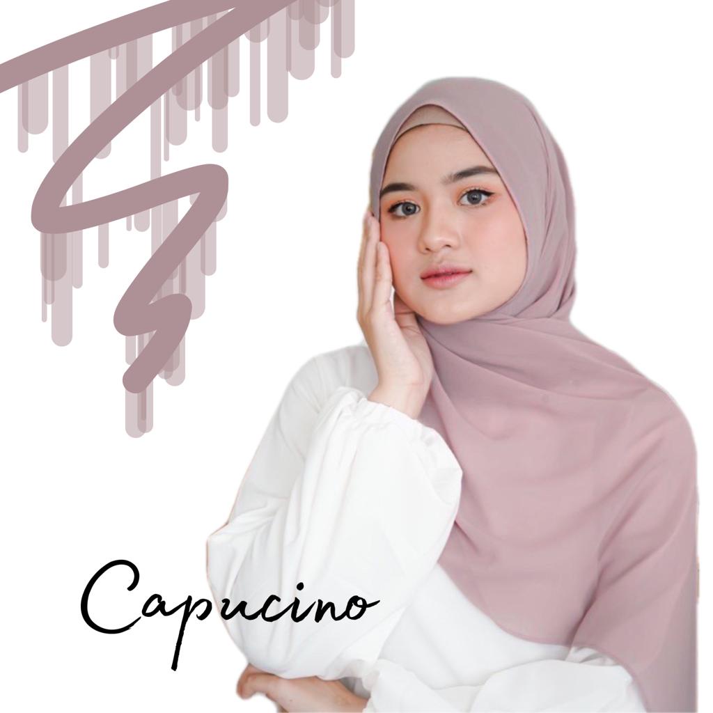Pasmina Ceruty Baby Doll Premium /Kerudung Pashmina Ceruty/Hijab jilbab Pasmina ceruty