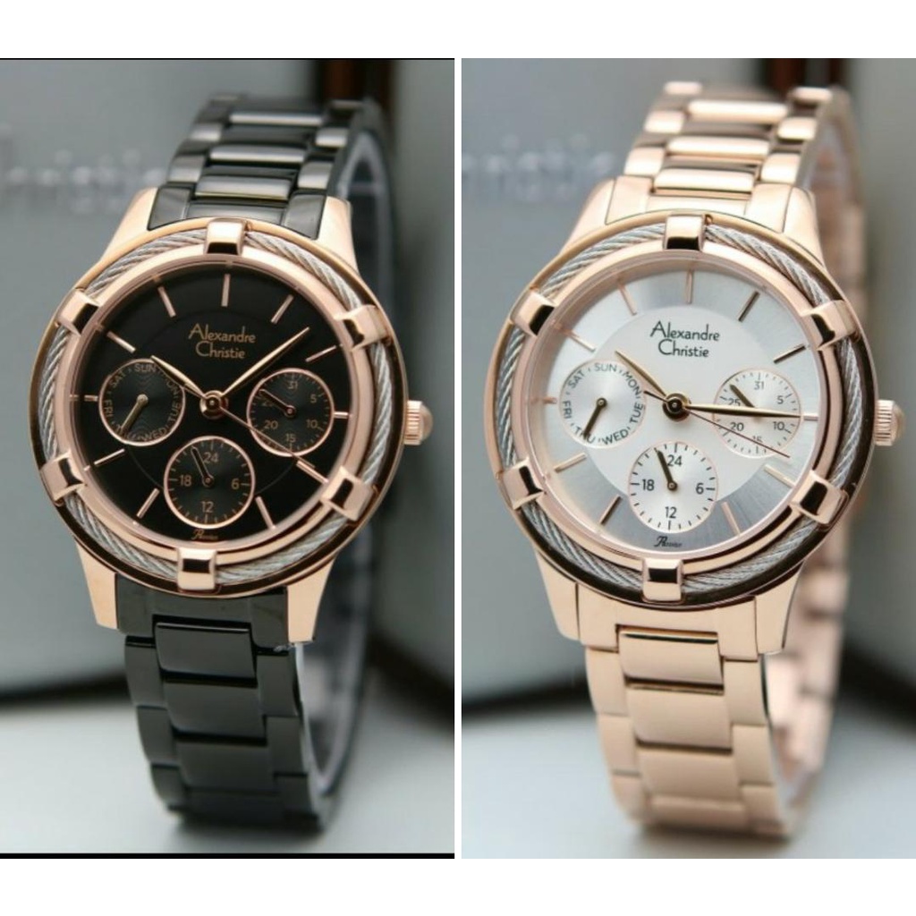 [ORIGINAL 100%] ALEXANDRE CHRISTIE WANITA AC2730 2730. GARANSI RESMI 1THN