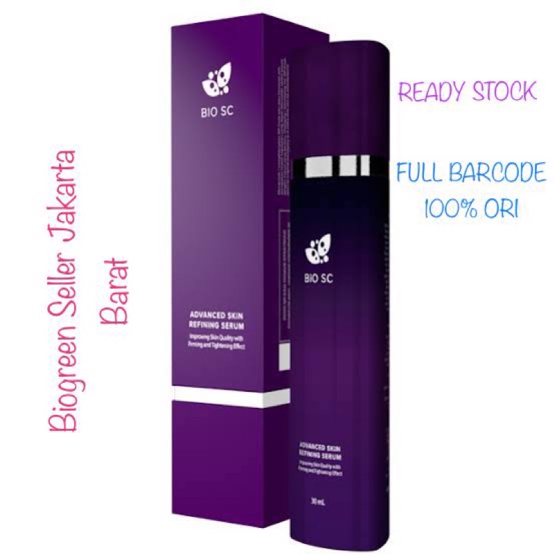Bio SC Advanced Skin Refining Serum Biogreen Science 100% Original With Barcode