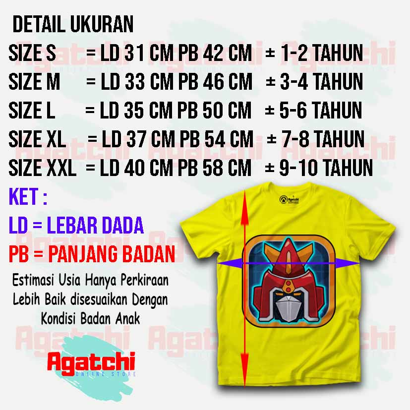 Kaos Atasan Anak Laki Laki Kids T Shirt Voltes 5