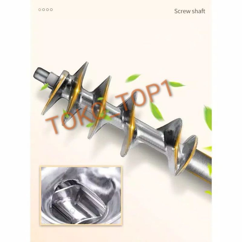 Multifungsi Penggiling Gilingan Daging  Meat Mincer Manual Besi