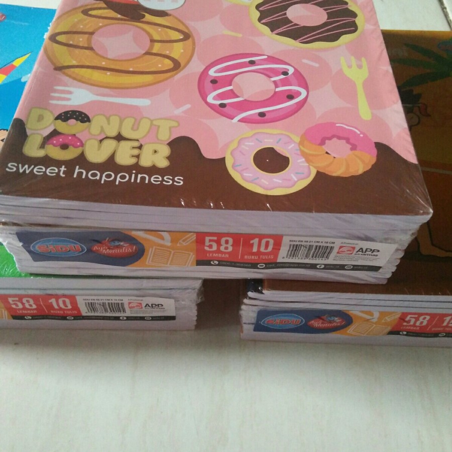 

Buku Tulis SIDU 58 Lembar Pack