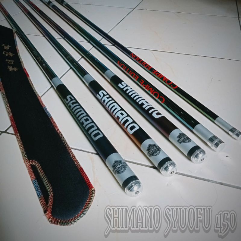 Joran Pancing 450 Tegek Ringan Shimano Syoufu Carbon Import