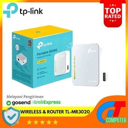 TP-LINK TL-MR3020 Portable 3G/4G Wireless N Router