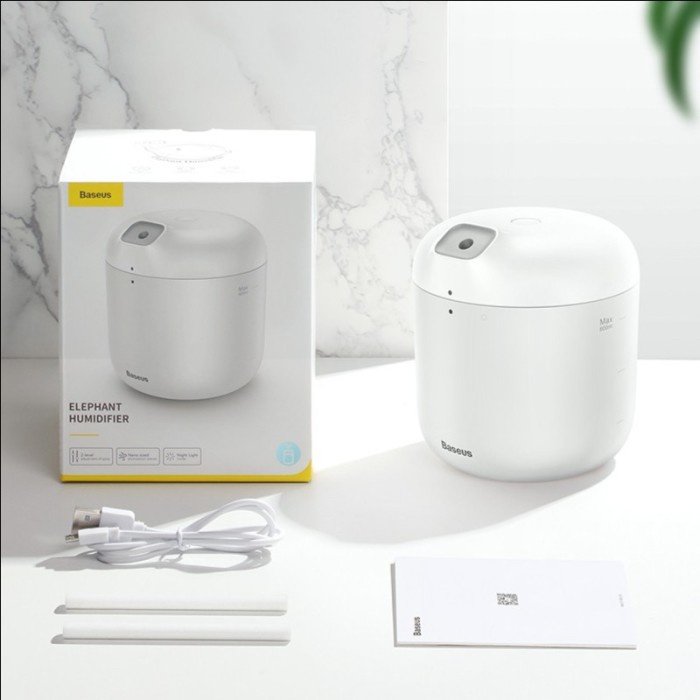 BASEUS ELEPHANT AIR HUMIDIFIER DIFFUSER LED LAMP PELEMBAP UDARA KAMAR