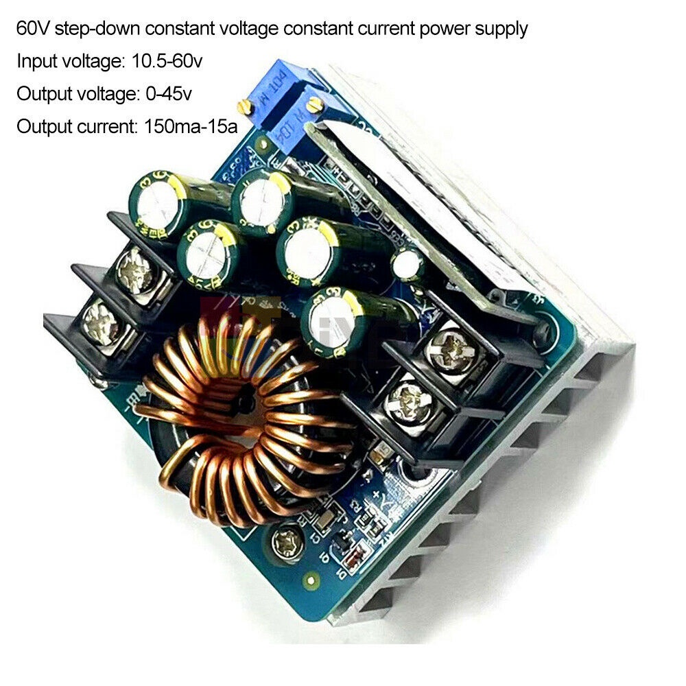 NEW DC-DC 400W 12A Step-down CCCV Constant Voltage Current Adjustable Power Module