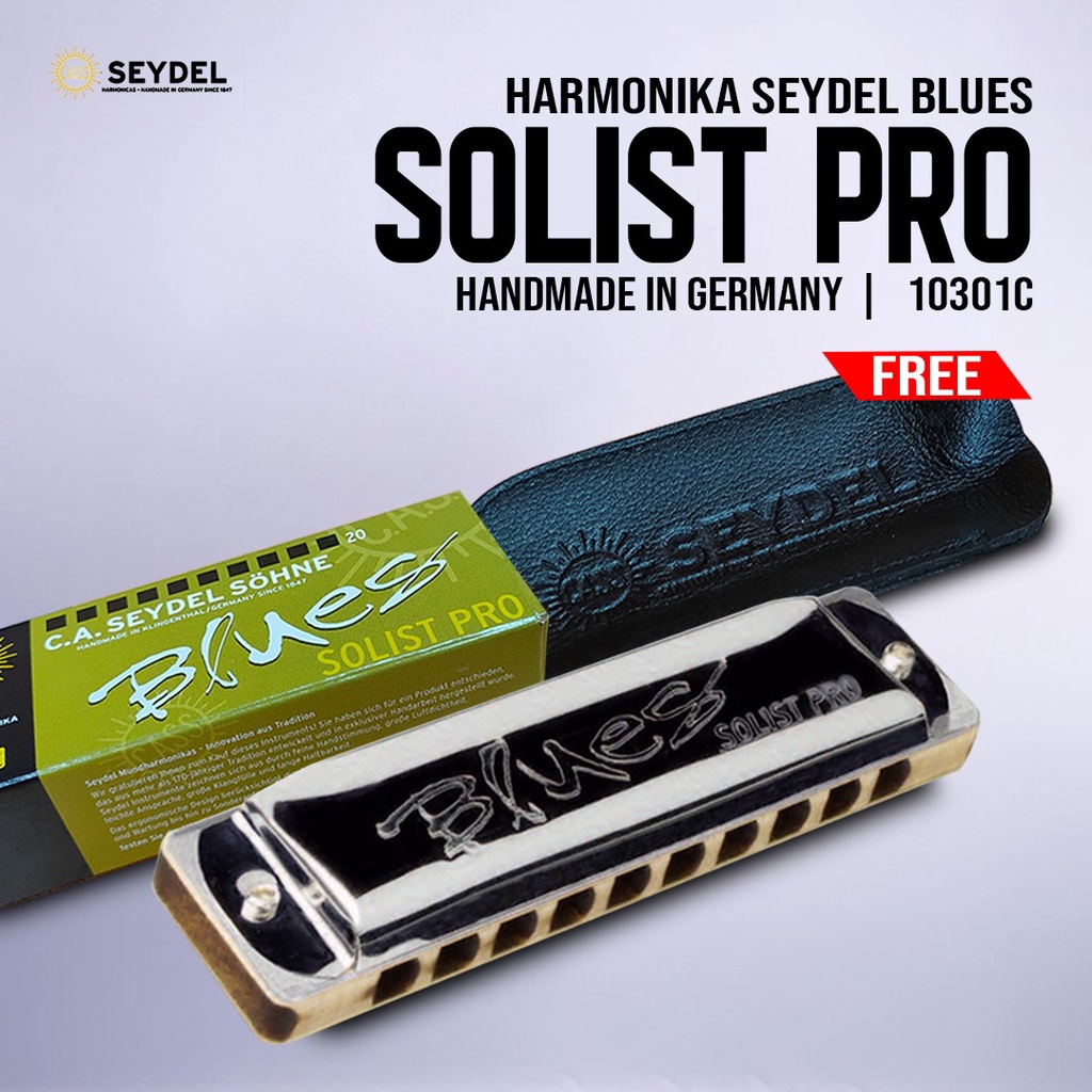 Harmonica Harmonika Seydel Blues Solist Pro 11301