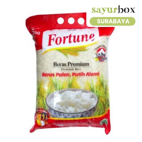 

Fortune Beras Premium 1 pack (Sayurbox) - SURABAYA
