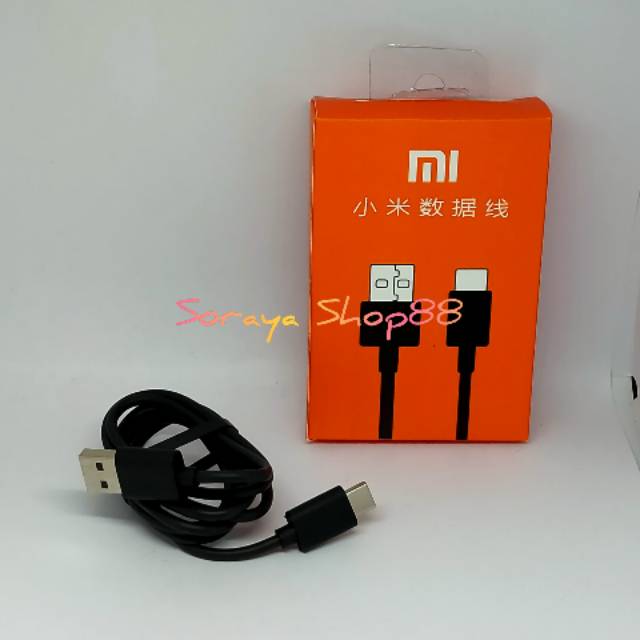 Kabel Data Xiaomi Mi6 Mi 6 Usb C - Type C Fast Charging Original Cable Charger