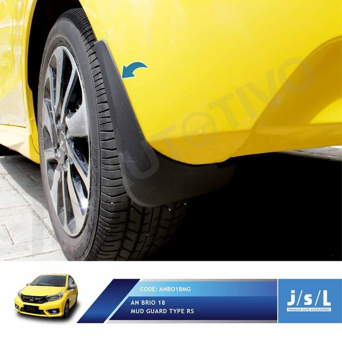 Mud Guard Honda All New Brio 2018 Tahanan Kepet Lumpur