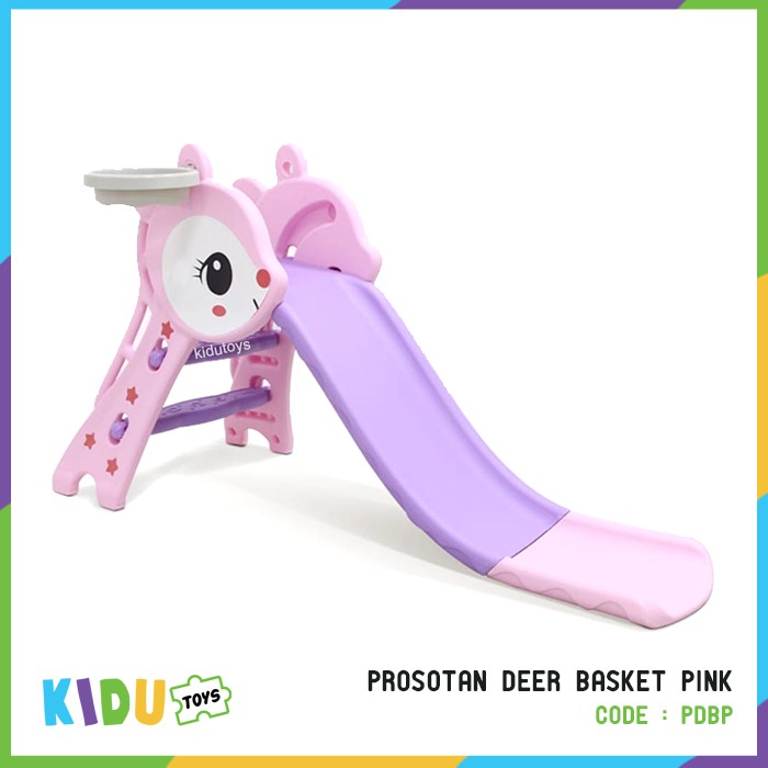 Perosotan Anak Ring Basket dan Bola Prosotan Deer Bear Horse Basket by Kidu Toys