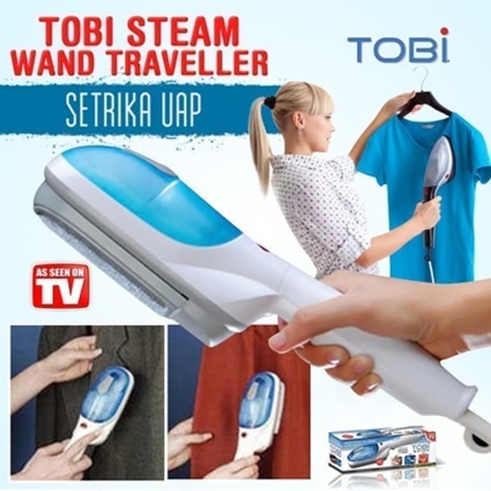 ELEKTRONIK ELEKTRONIK RUMAH TANGGA SETRIKA TOBI ORIGINAL (TOBI TRAVEL STEAMER)