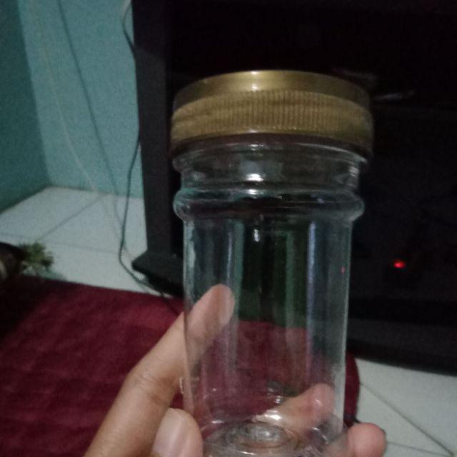 (25 Pcs) Toples Plastik Jar Sambal 140ml Serbaguna Wadah Sambel Murah Grosir 140 Ml Madu Makanan