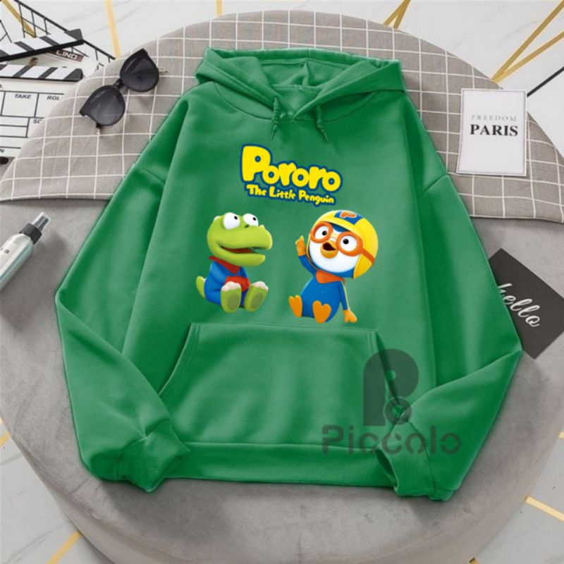 jaket Hoodie anak pororo unisex Hoodie anak atasan