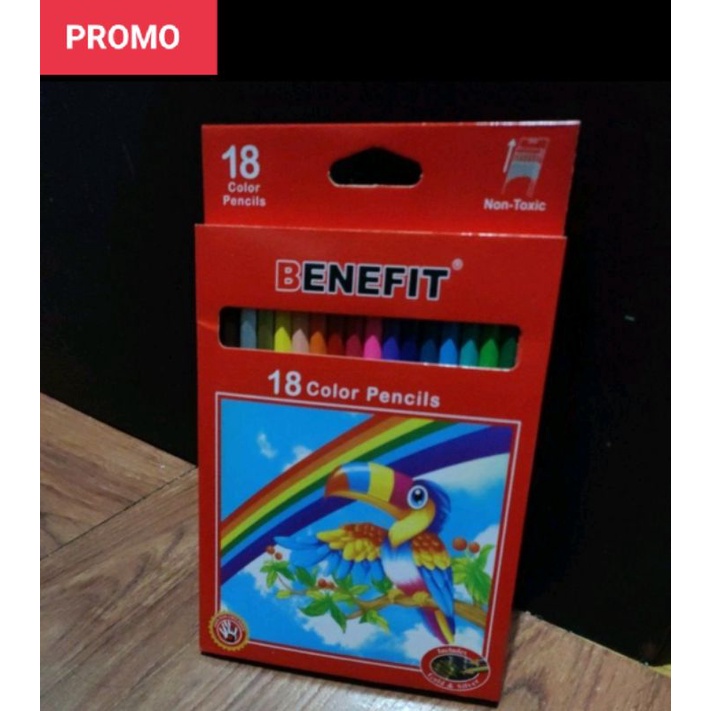 

pensil warna 18warna benefit