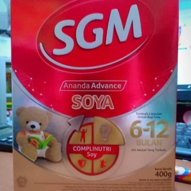 Susu SGM soya 6-12bln 400gr