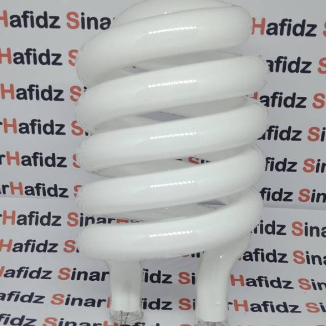 kaca lampu 45w spiral plus bublewarp