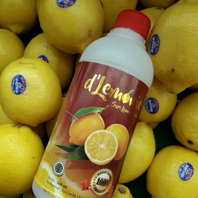 

D'Lemonie Original Pure Lemon/ Sari Lemon Asli 1 Lt
