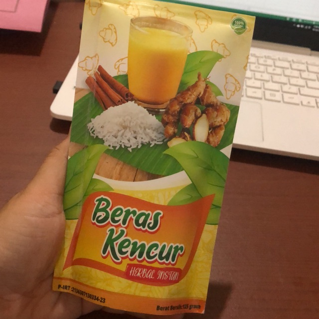 

Beras Kencur Bubuk Instan/Jamu Beras Kencur