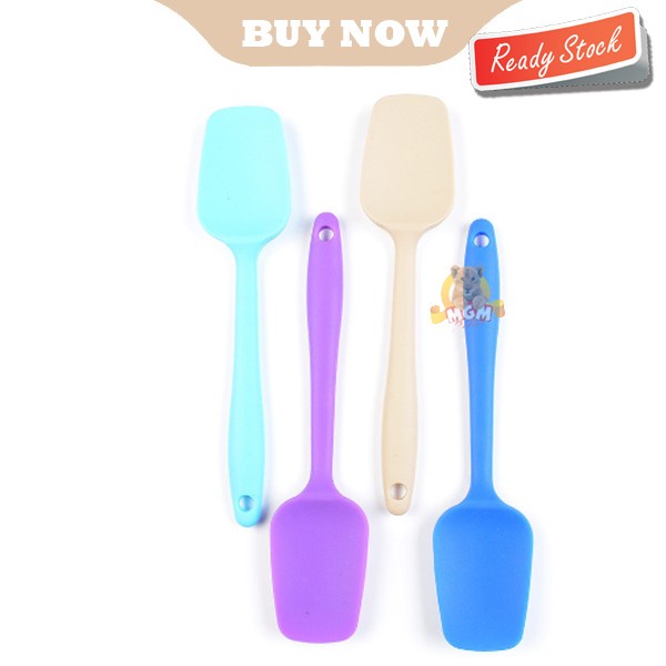 Spatula SENDOK FULL silikon 27cm Silicone warna Tahan Panas Heat Resis