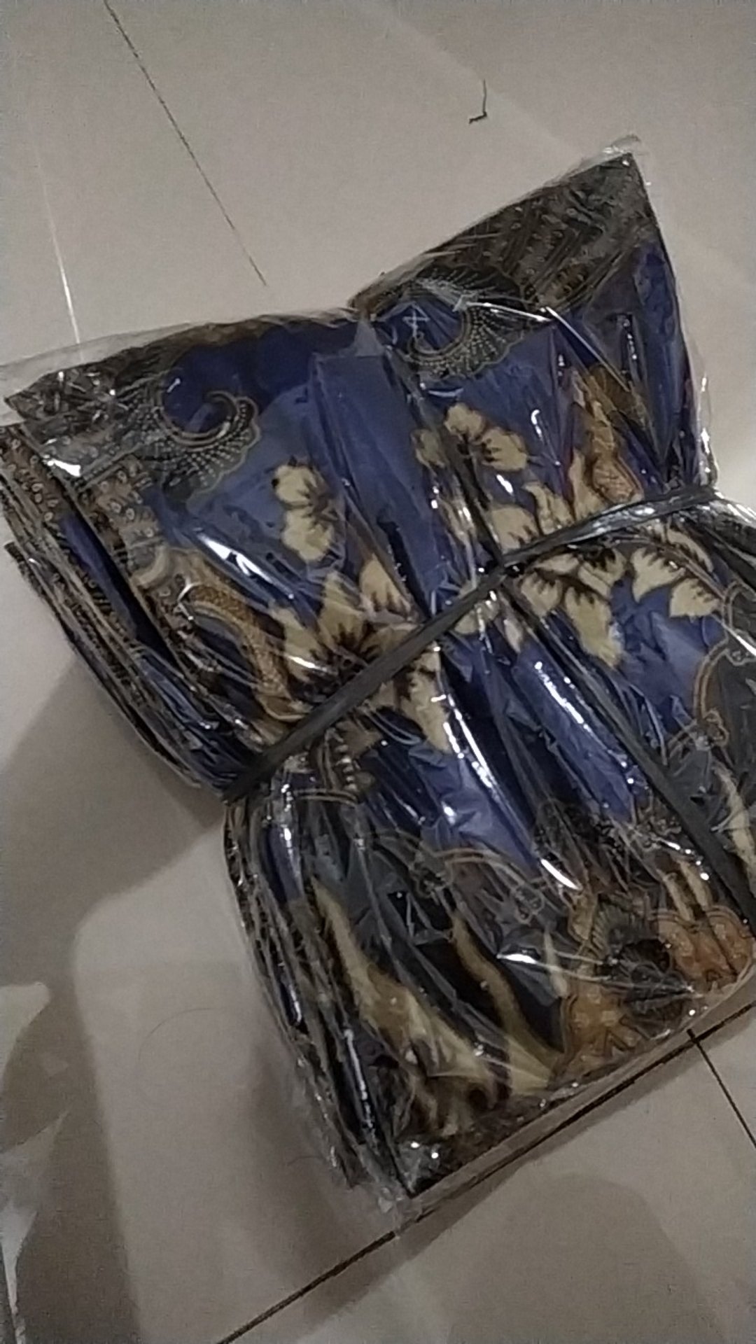 Kemeja Batik Pria Lengan Panjang Size M L Xl Xxl  Bswart Batik Hrb026 Kenongo Hem Panjang Padi