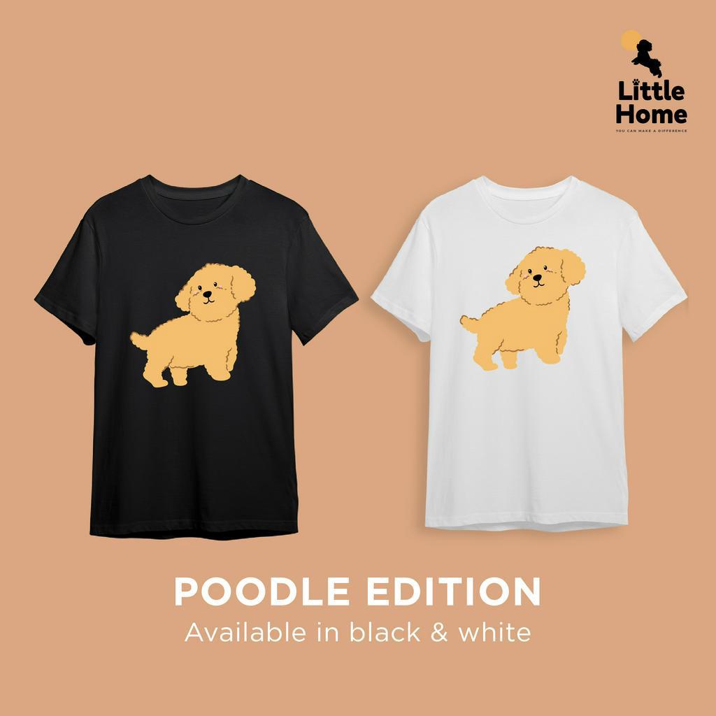 Poodle cartoon tshirt (buy to donate)