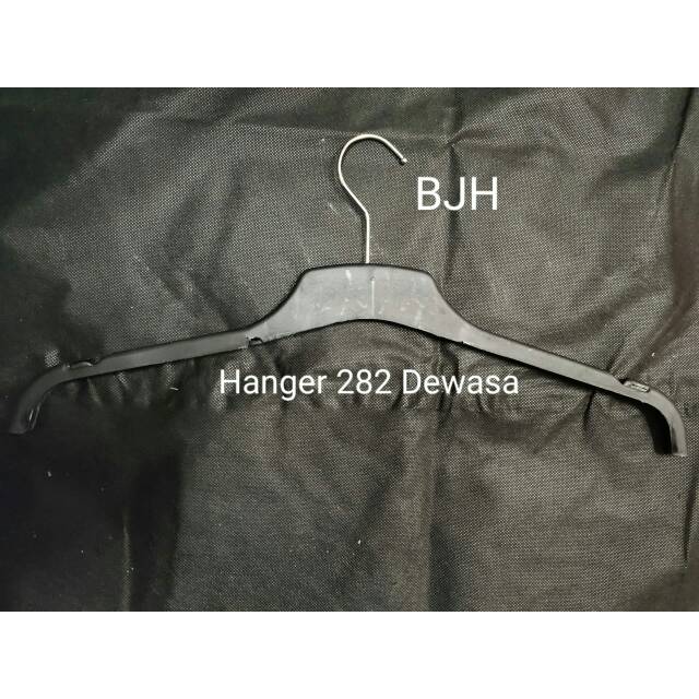 Hanger Plastik 282 |Gantungan Koas Pakaian Dewasa  Harga perlusin