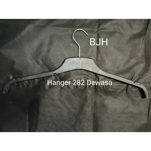 Hanger Plastik 282 |Gantungan Koas Pakaian Dewasa  Harga perlusin