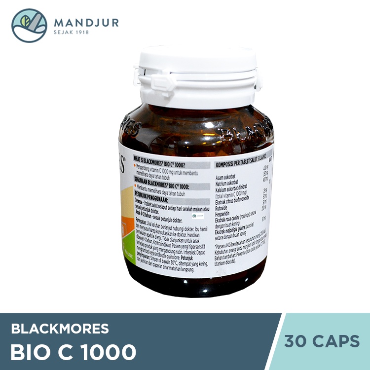 Blackmores Bio C 1000mg - Isi 30 Tablet