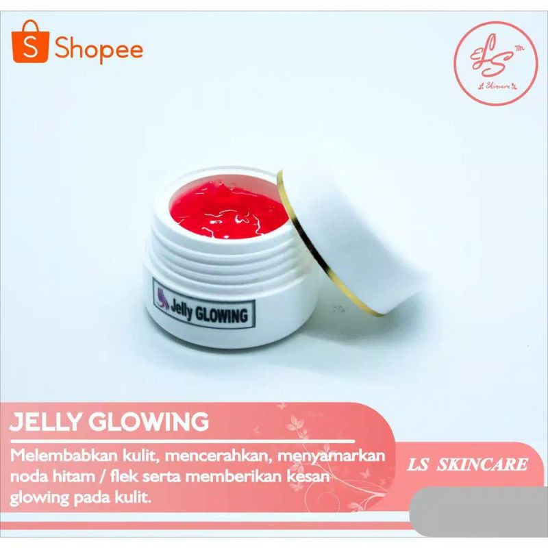 Cream Pemutih Wajah GLOWING Skincare  Kosmetik Kecantikan Skin Care Bedak Krim Beauty Farma Spc 5 %