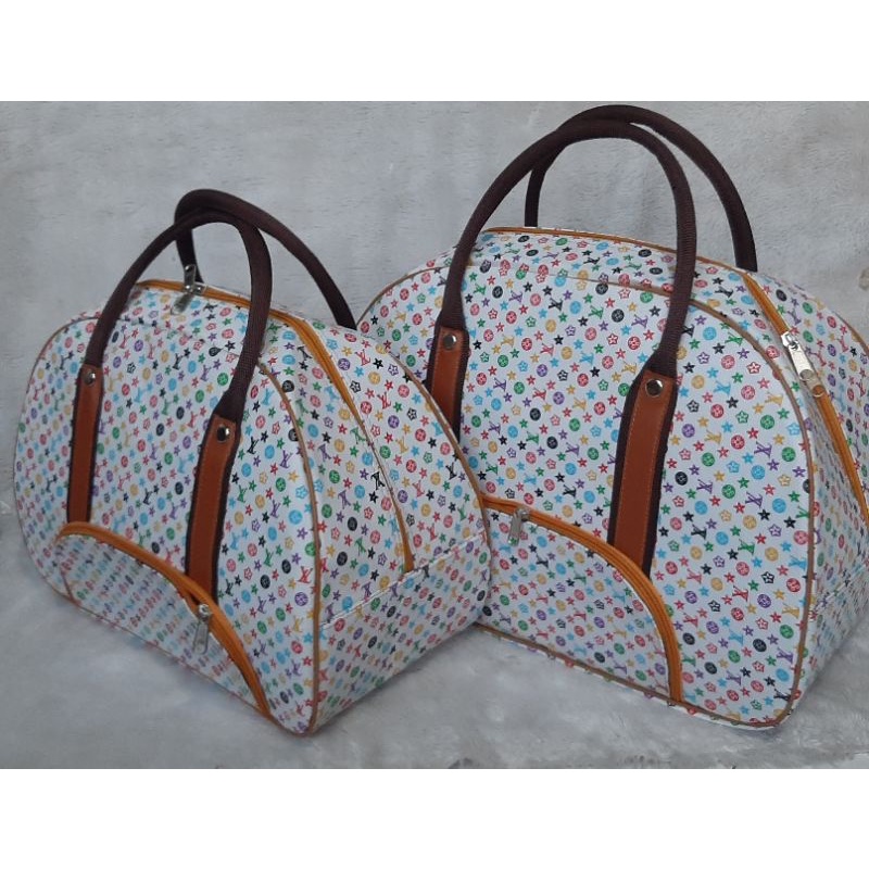 TRAVEL BAG JUMBO LV  2 in 1/TRAVEL BAG JINJING/TAS PAKAIAN PRAKTIS