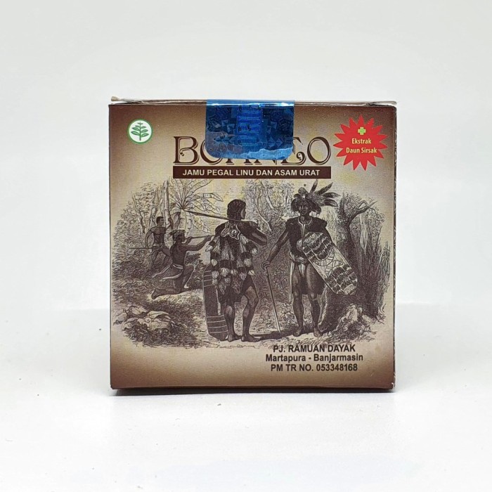 COD Kapsul Borneo Jamu Pegal Linu dan Asam Urat Ramuan Dayak