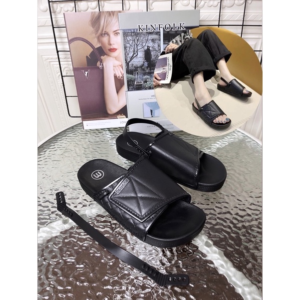 GJAZ TAWANA SANDAL TWO IN ONE BY MELISA IMPORT-Black