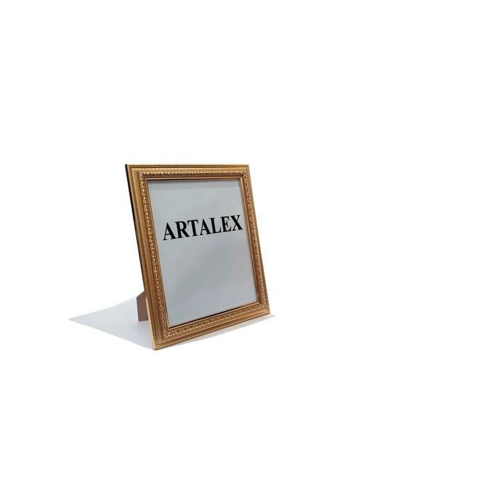 Artalex Bingkai Foto / Frame / Pigura Photo 10R Emas / Gold Motif Bola