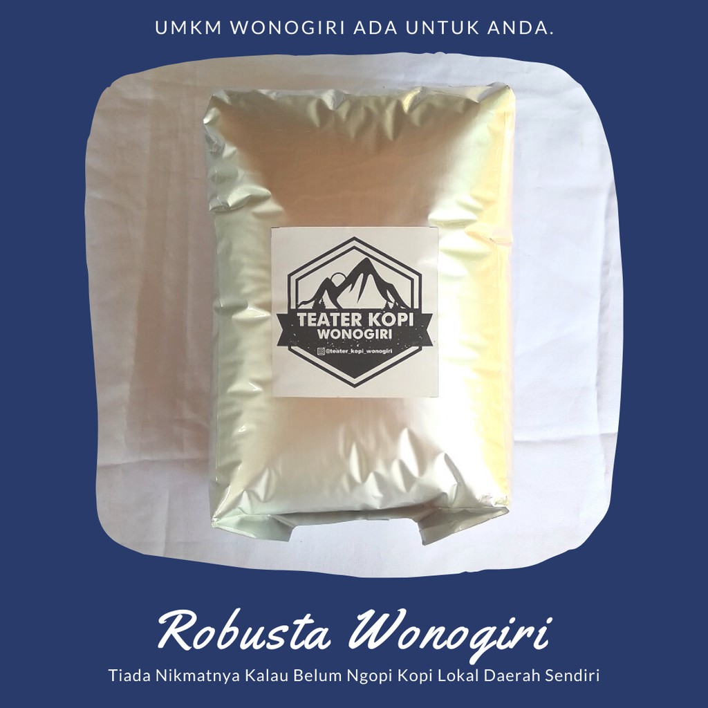 

Kopi Robusta 1 kg - Kopi Bubuk - Kopi Brenggolo Wonogiri - Kopi Asli 100%