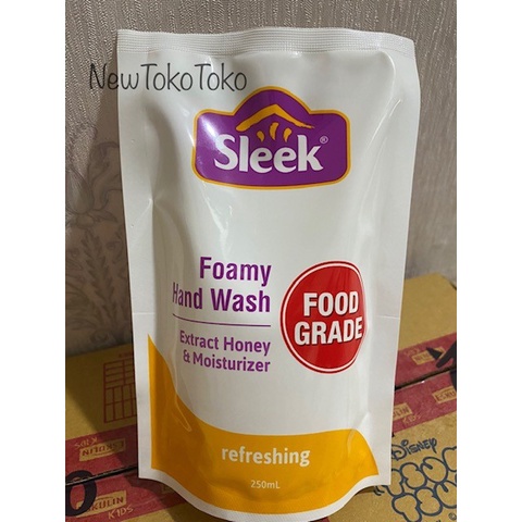 Sleek Foamy Hand Wash Refreshing Pouch 250ml