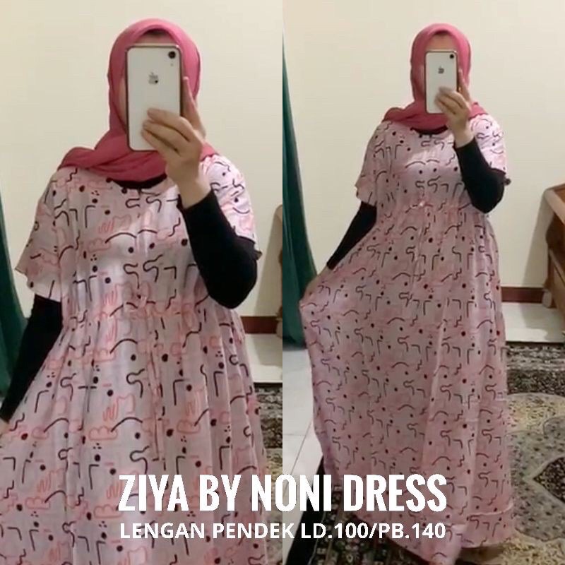Daster Arab ZIYA TieDye by NONI Dress ORI