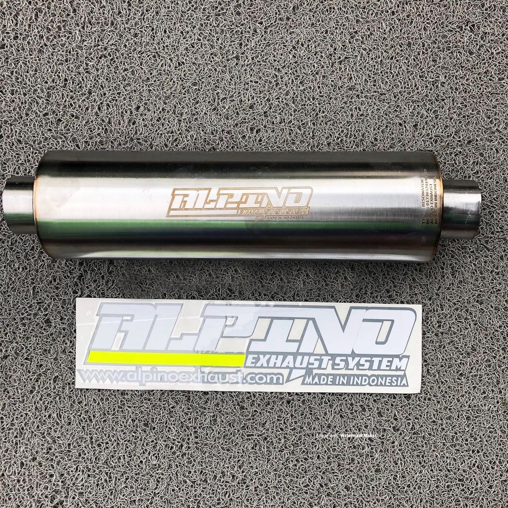 RESONATOR MANUAL ALPINO EXHAUST