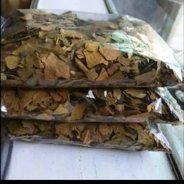 

Daun sukun kering kemasan/ daun herbal