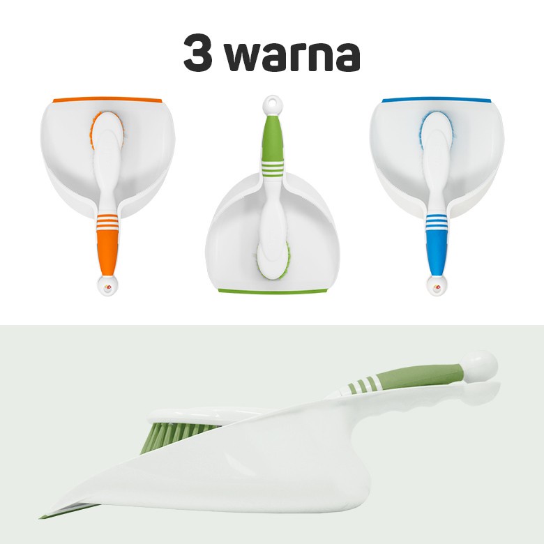 Bagus Sikat dan Pengki Pembersih Debu (Dustpan and Brush Set) Tipe 329