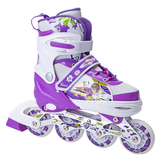 Sepatu roda anak bajaj murah sepatu inline skate lampu 