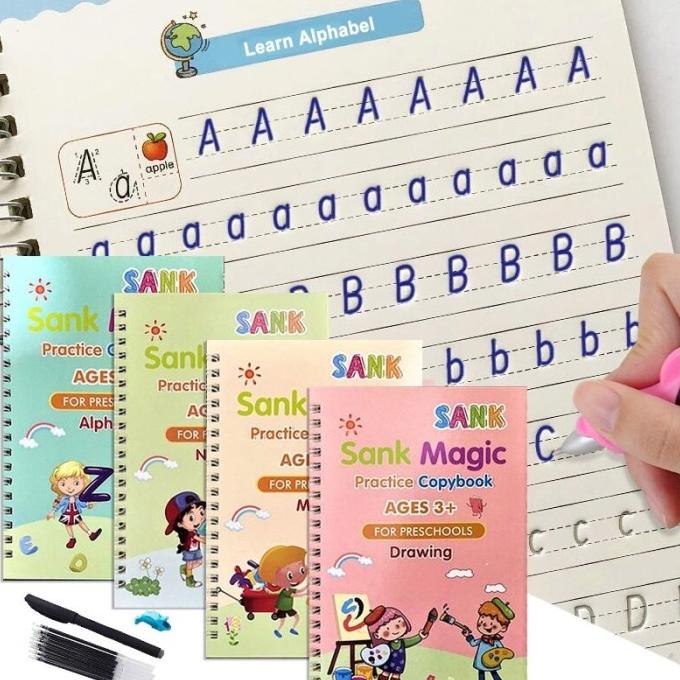 

[BISA COD] Buku Belajar Menulis Anak Sank Magic Practice Book Terbaru Bisa Hilang